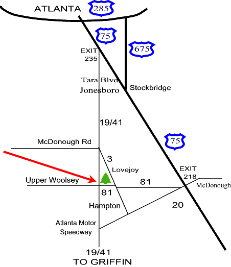 Map to the farm